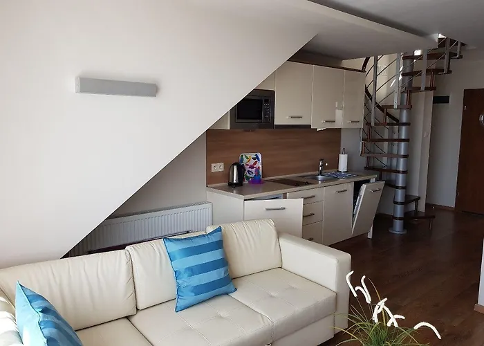 Marina W Budynku Z Basenem Apartamento Jastarnia